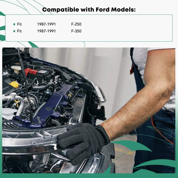 Steel Radiator Support for Ford F-250 F-350 1987-1991