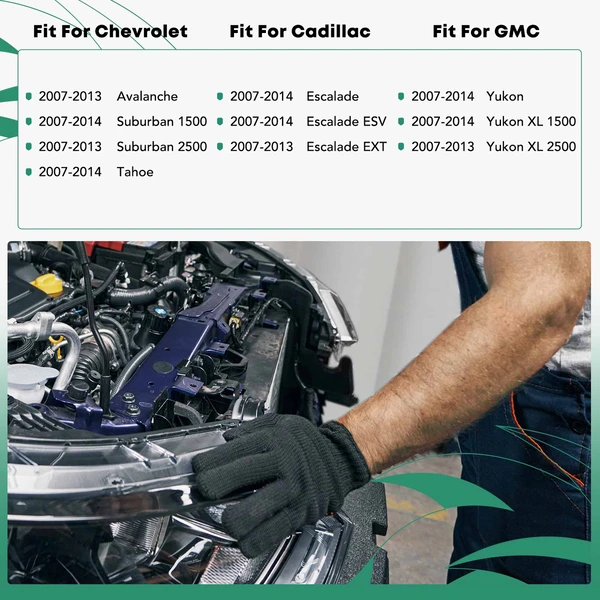 Steel Upper Radiator Support Tie Bar for 2007-2014 Chevrolet Suburban 1500