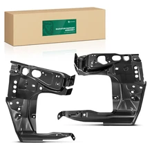 2 Pcs Driver & Passenger Steel Radiator Support Core Panel for 2005-2023 Toyota Tacoma