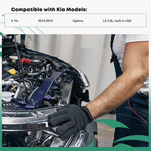 Front PP+GF+Steel Radiator Support Assembly for Kia Optima 2014-2015 2.0L