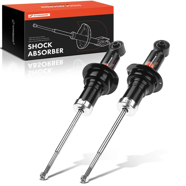 2-Pc Shock Absorber Strut, Rear Driver & Passenger, A-Premium APSA0094