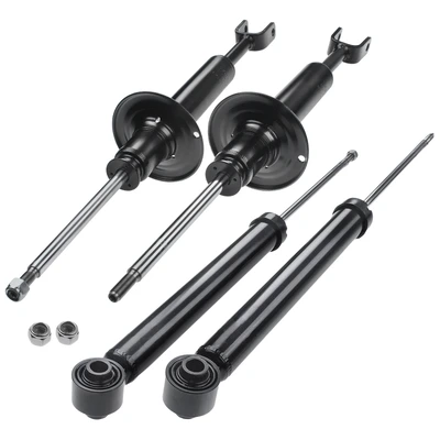4 Pcs Front & Rear Shock Absorber