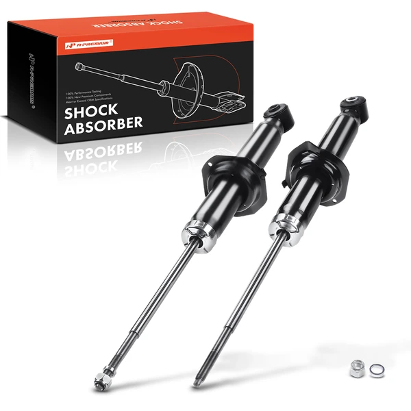 2-Pc Shock Absorber Rear Driver & Passenger A-Premium APSA0169