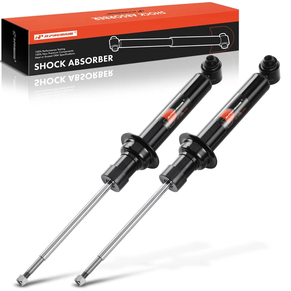 2008-2010 BMW 528i 2-Pc Shock Absorber Rear Driver & Passenger A-Premium APSA1409