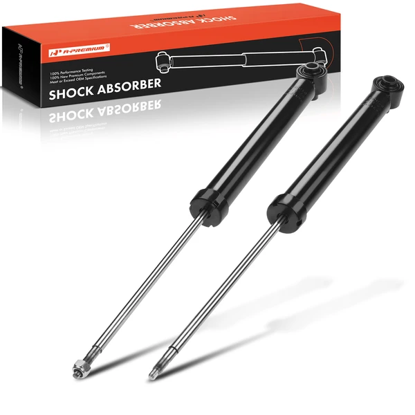 2000-2006 Audi A4 2-Pc Shock Absorber Rear Driver & Passenger A-Premium APSA0107