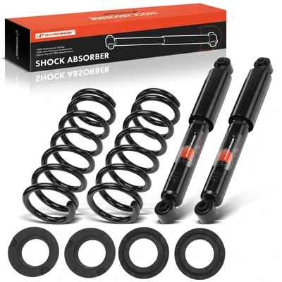 4 Pcs Rear Air Spring to Coil Spring Conversion Kit