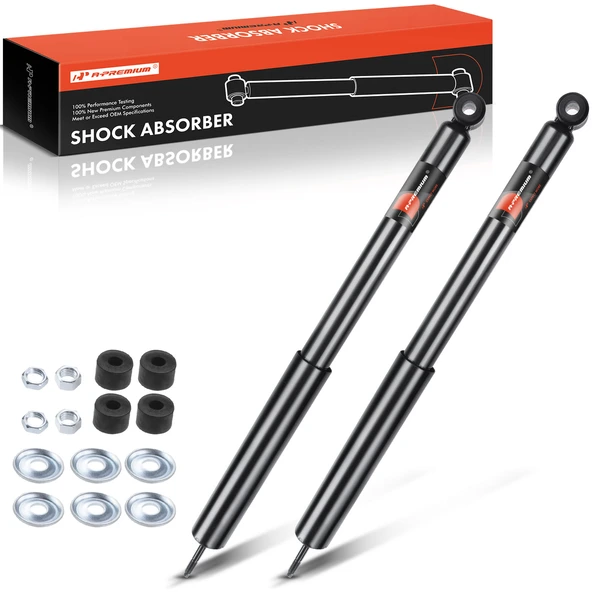 2-Pc Shock Absorber Rear Driver & Passenger A-Premium APSA0176