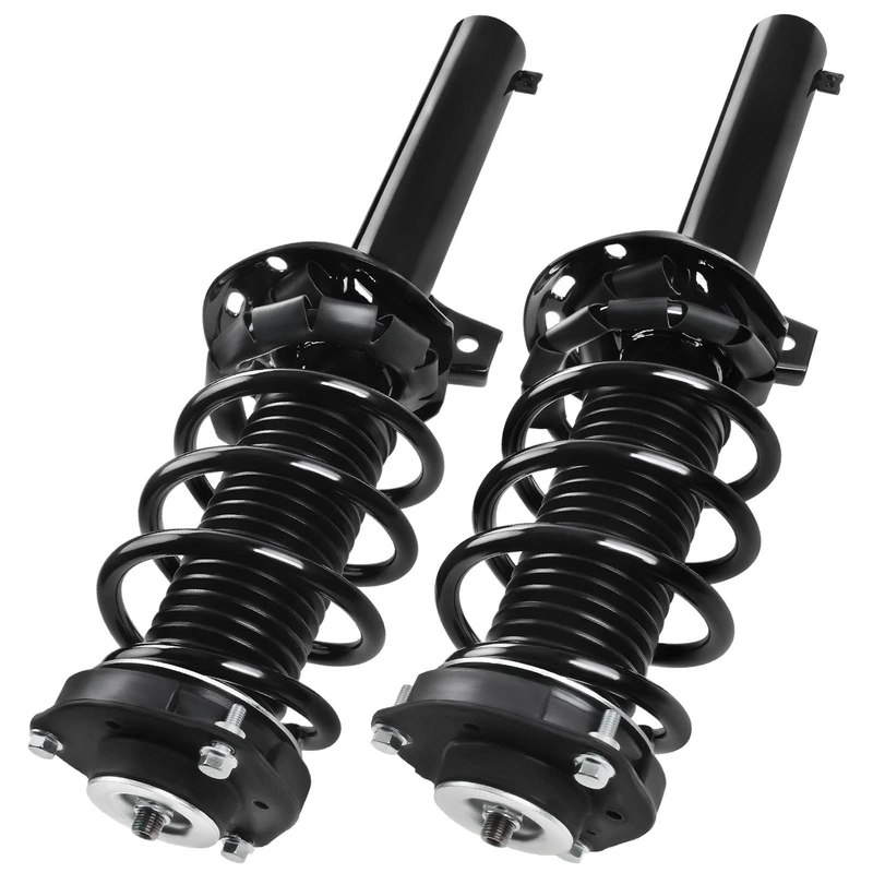 2 Pcs Front Complete Strut & Coil Spring Assembly for VW Passat 2012-2016