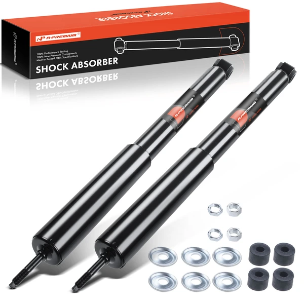 2-Pc Shock Absorber Rear Driver & Passenger A-Premium APSA0178