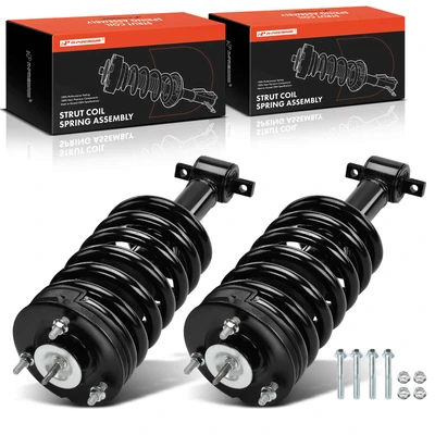 2 Pcs Front Complete Strut & Coil Spring Assembly