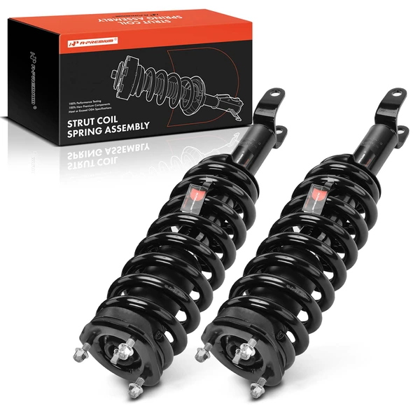 2014-2018 Ram 1500 2-Pc Strut and Coil Spring Assembly Set Front Driver & Passenger A-Premium APSA2093