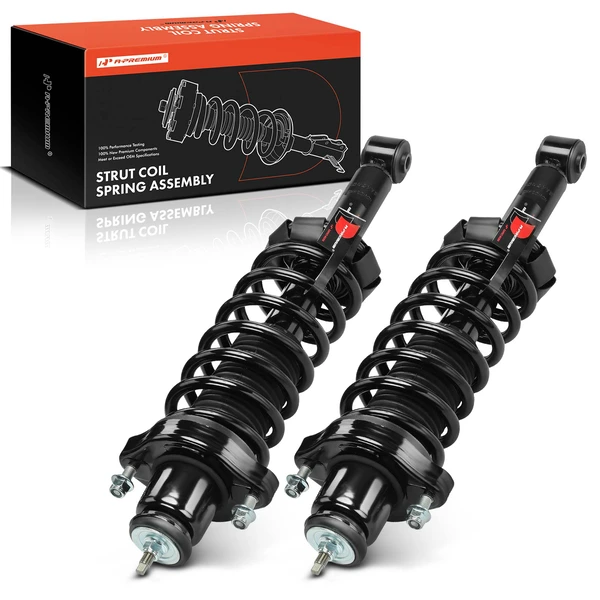 2-Pc Strut and Coil Spring Assembly Set Rear Driver & Passenger A-Premium APSA2094