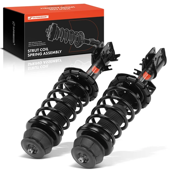 2-Pc Complete Strut & Coil Spring Assembly Front Driver & Passenger A-Premium APSA2097