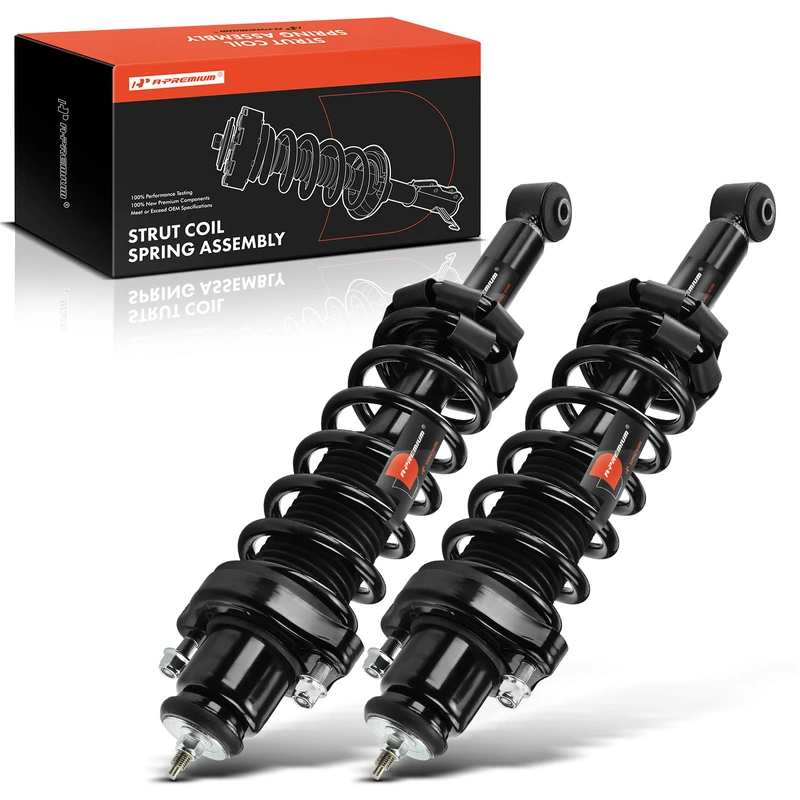 2-Pc Complete Strut + Coil Spring, Rear Driver & Passenger, A-Premium APSA2099