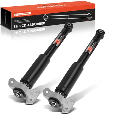 2 Pcs Rear Driver & Passenger Shock Absorber