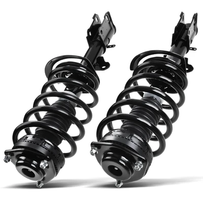2 Pcs Front Complete Strut & Coil Spring Assembly