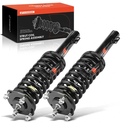 2 Pcs Front Complete Strut & Coil Spring Assembly