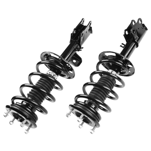 2-Pc Complete Strut + Coil Spring, Front Driver & Passenger, A-Premium APSA1183
