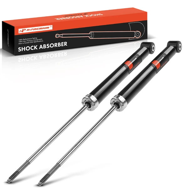 2-Pc Shock Absorber Rear Driver & Passenger A-Premium APSA0130