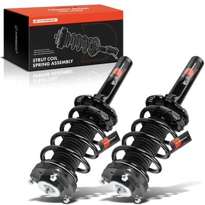 2 Pcs Front Complete Strut & Coil Spring Assembly