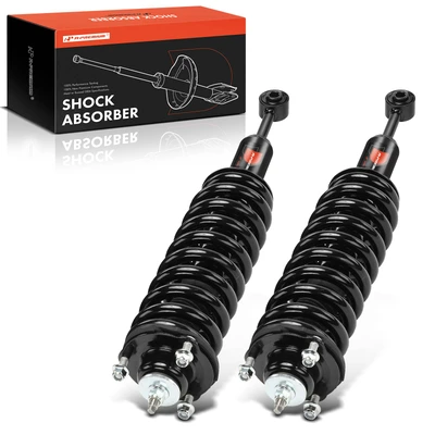 2 Pcs Front Complete Strut & Coil Spring Assembly