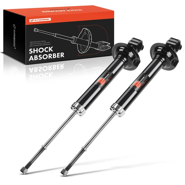 2-Pc Shock Absorber Strut, Rear Driver & Passenger, A-Premium APSA1201