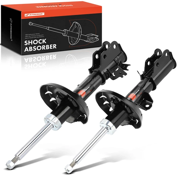 2-Pc Shock Absorbers Front Driver & Passenger A-Premium APSA2520
