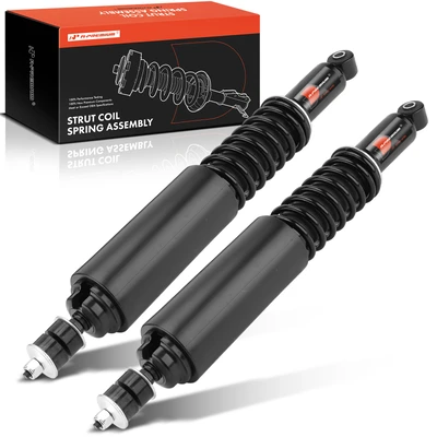 2 Pcs Rear Load Adjusting Shock Absorber & Coil Spring Assembly
