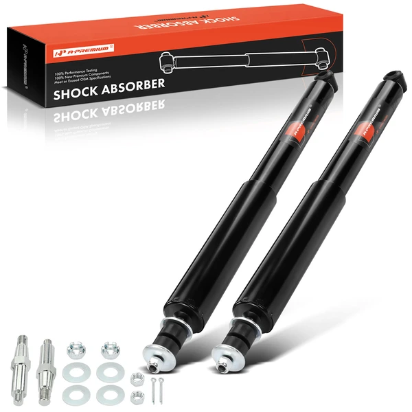 2-Pc Steering Damper Front Driver & Passenger A-Premium APSA2456