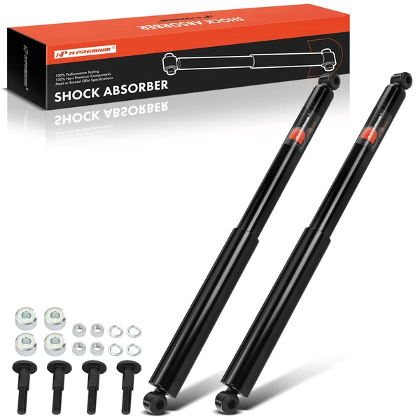 2-Pc Steering Damper, Front Driver & Passenger, A-Premium APSA2457