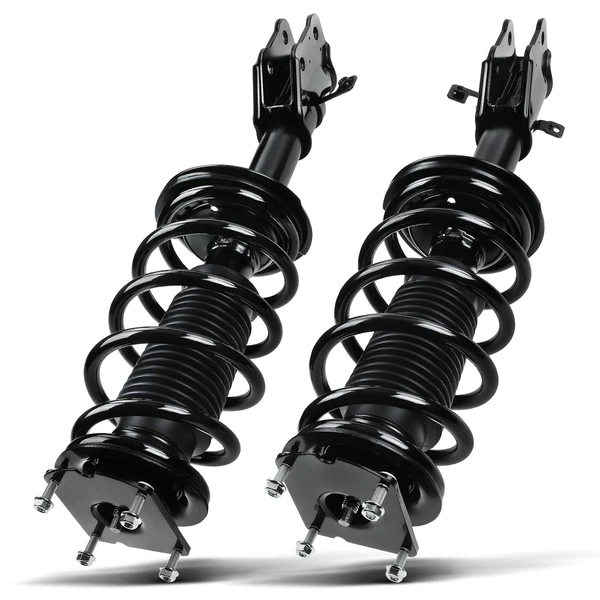 2-Pc Complete Strut + Coil Spring, Front Driver & Passenger, A-Premium APSA1227