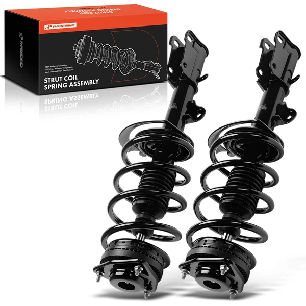 2-Pc Complete Strut & Coil Spring Assembly Front Driver & Passenger A-Premium APSA2633