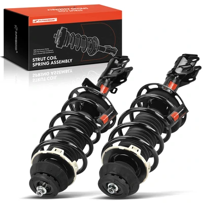 2 Pcs Front Complete Strut & Coil Spring Assembly