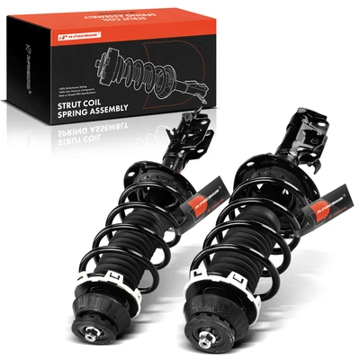 2 Pcs Front Complete Strut & Coil Spring Assembly