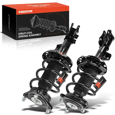 2 Pcs Front Complete Strut & Coil Spring Assembly