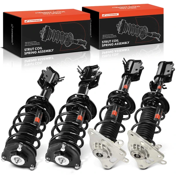 4-Pc Suspension Strut and Coil Spring Kit Front & Rear A-Premium APSA2420