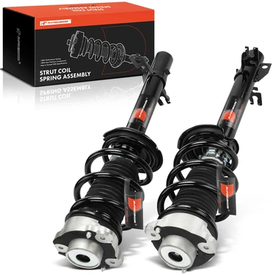 2 Pcs Front Complete Strut & Coil Spring Assembly