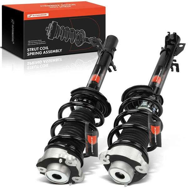 2 Pcs Front Complete Strut & Coil Spring Assembly for 2014-2023 Ram ProMaster 1500