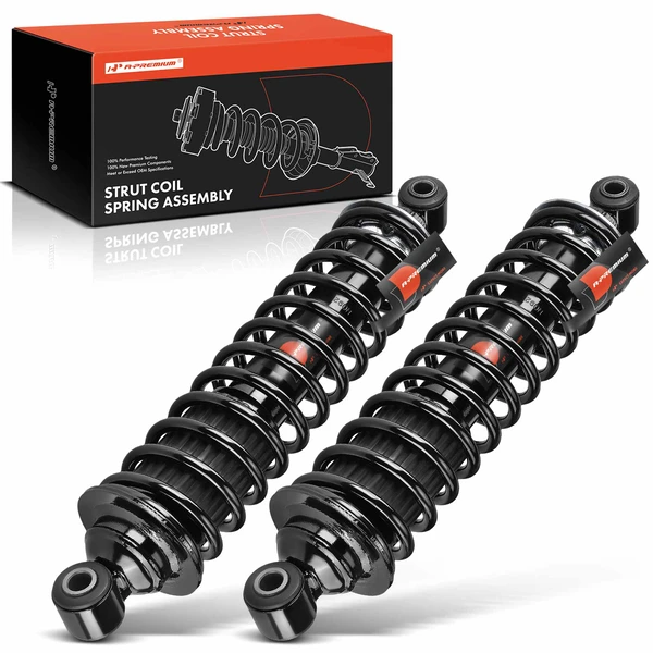 2-Pc Strut and Coil Spring Assembly Set Front Driver & Passenger A-Premium APSA2126