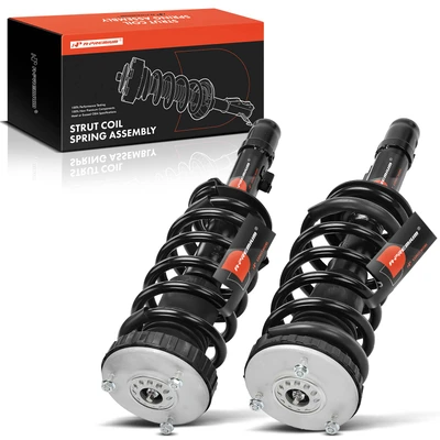 2 Pcs Front Complete Strut & Coil Spring Assembly