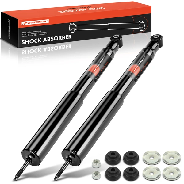 2-Pc Shock Absorber Rear Driver & Passenger A-Premium APSA1232