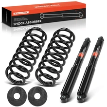 4 Pcs Rear Air Spring to Coil Spring Conversion Kit for 1998-2002 Lincoln Navigator