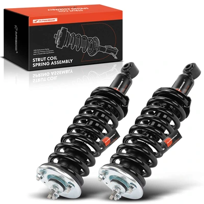 2 Pcs Front Complete Strut & Coil Spring Assembly