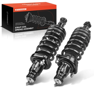 2 Pcs Rear Complete Strut & Coil Spring Assembly