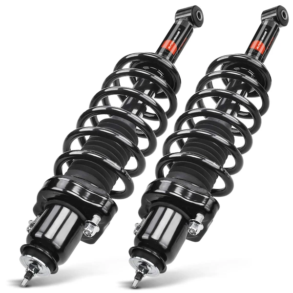 2-Pc Complete Strut + Coil Spring, Rear Driver & Passenger, A-Premium APSA1246
