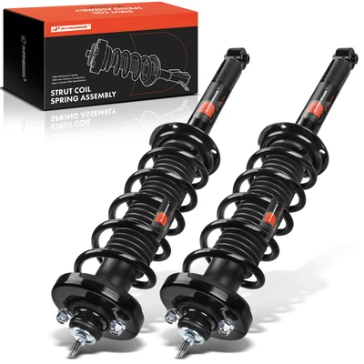 2 Pcs Rear Complete Strut & Coil Spring Assembly