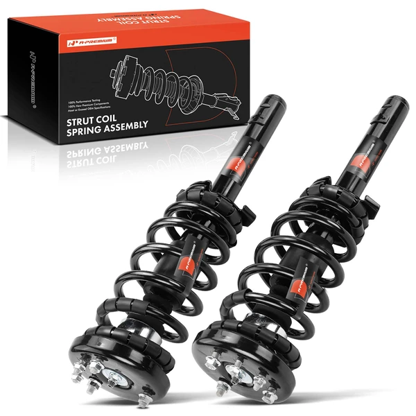2001-2003 Acura CL 2-Pc Strut and Coil Spring Assembly Set Front Driver & Passenger A-Premium APSA1812