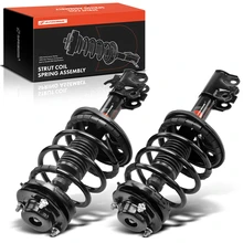 2 Pcs Front Complete Strut & Coil Spring Assembly