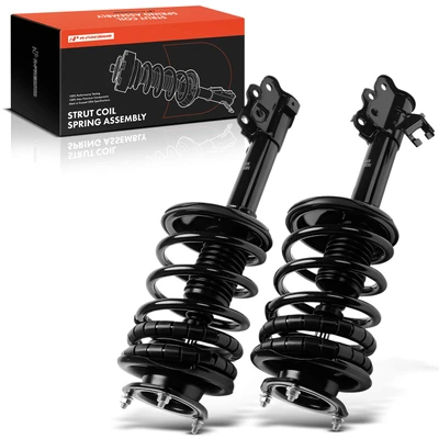 2 Pcs Front Complete Strut & Coil Spring Assembly