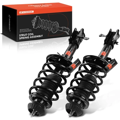 2 Pcs Front Complete Strut & Coil Spring Assembly